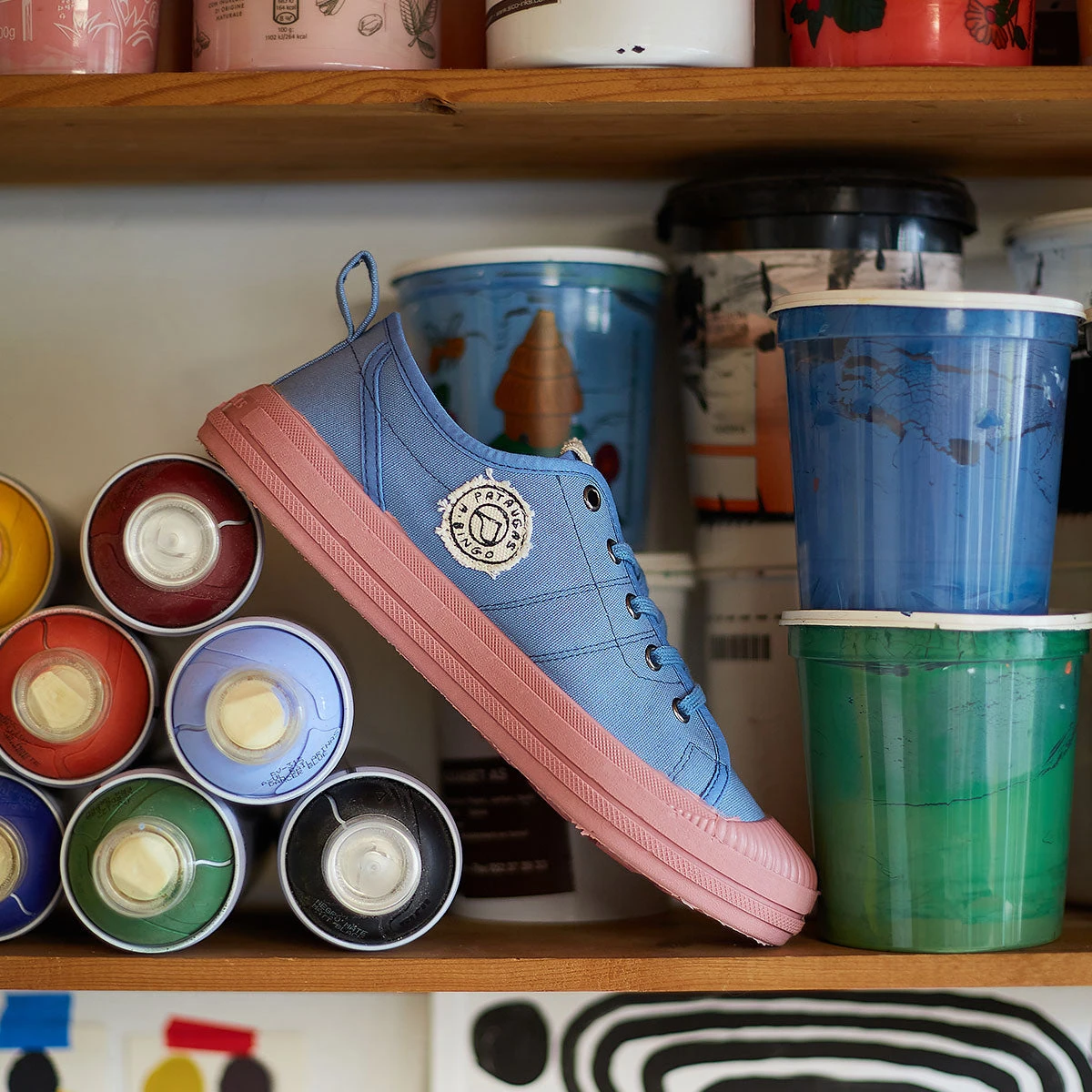 Pataugas ETCHE L/ATELIER BINGO F2H BLEU 4 Pataugas ETCHE L/ATELIER BINGO F2H BLEU â Image 2