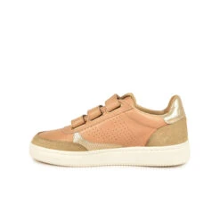 Pataugas -Pataugas BASKET FEMME BASALTE S N F2I BEIGE DOREE 628444 931 3