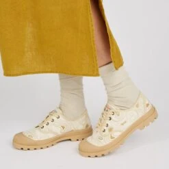 Pataugas -Pataugas BASKET FEMME OG L TOPO F2I BEIGE 628387 150 Porte 1