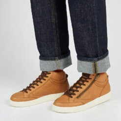 Pataugas BASALTE M/ZIP N H4I CHATAIGNE -Pataugas BASKETS HOMME BASALT M ZIPN H4I CHATAIGNE 628471755