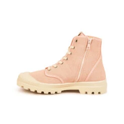 Meilleures ventes -Pataugas BOOTS FEMME OG MID ZIP ROSE PALE 628347 300 3