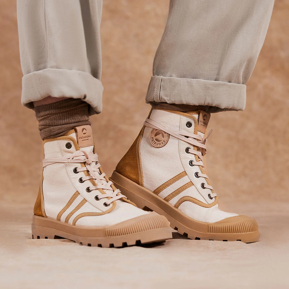 Pataugas AUTHENTIQUE M/MIXTC F4H SABLE 5 Pataugas AUTHENTIQUE M/MIXTC F4H SABLE – Image 3